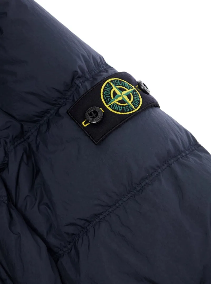 Hooded Quilted Down Jacket