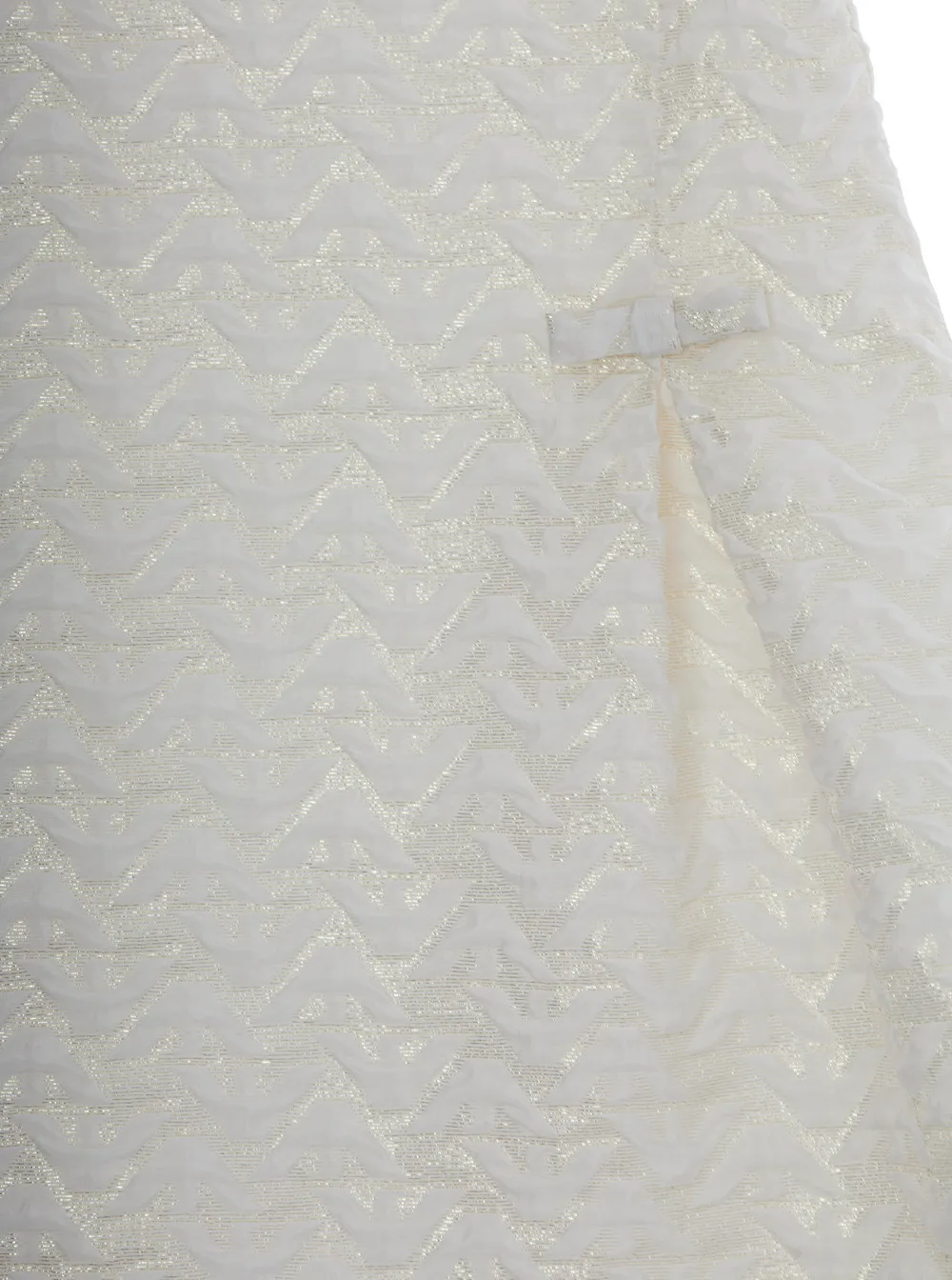 Emporio Armani Kids Bow-Detailed Crewneck Dress