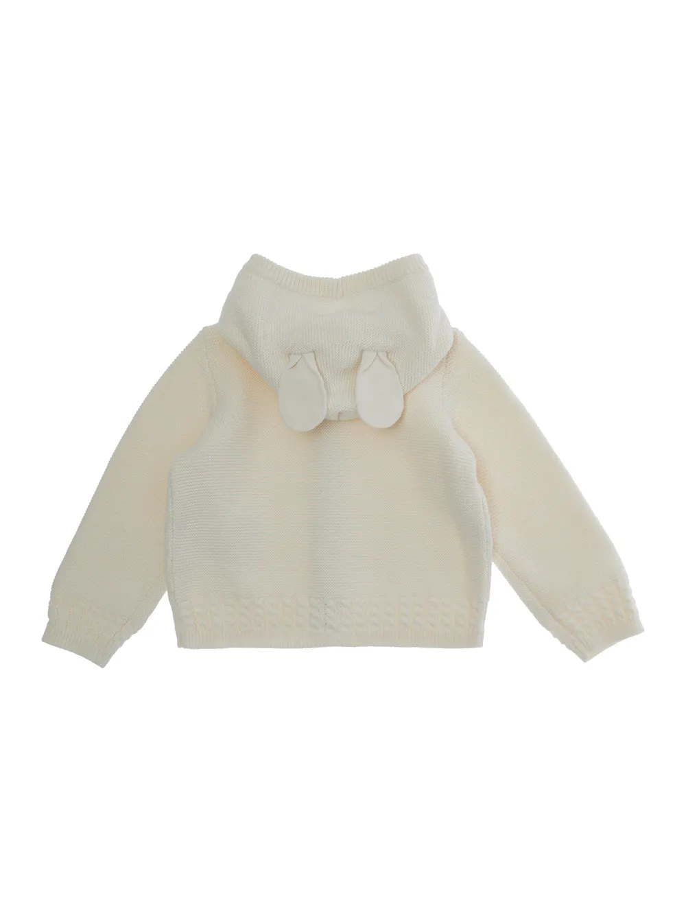 Emporio Armani Kids Logo Detailed Hooded Cardigan