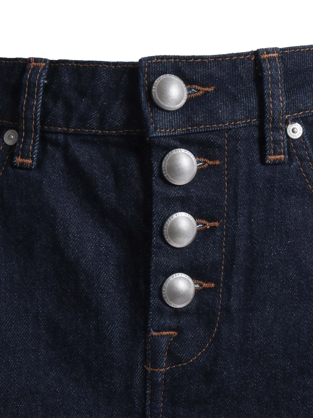 Kori Button-Fastening Denim Shorts