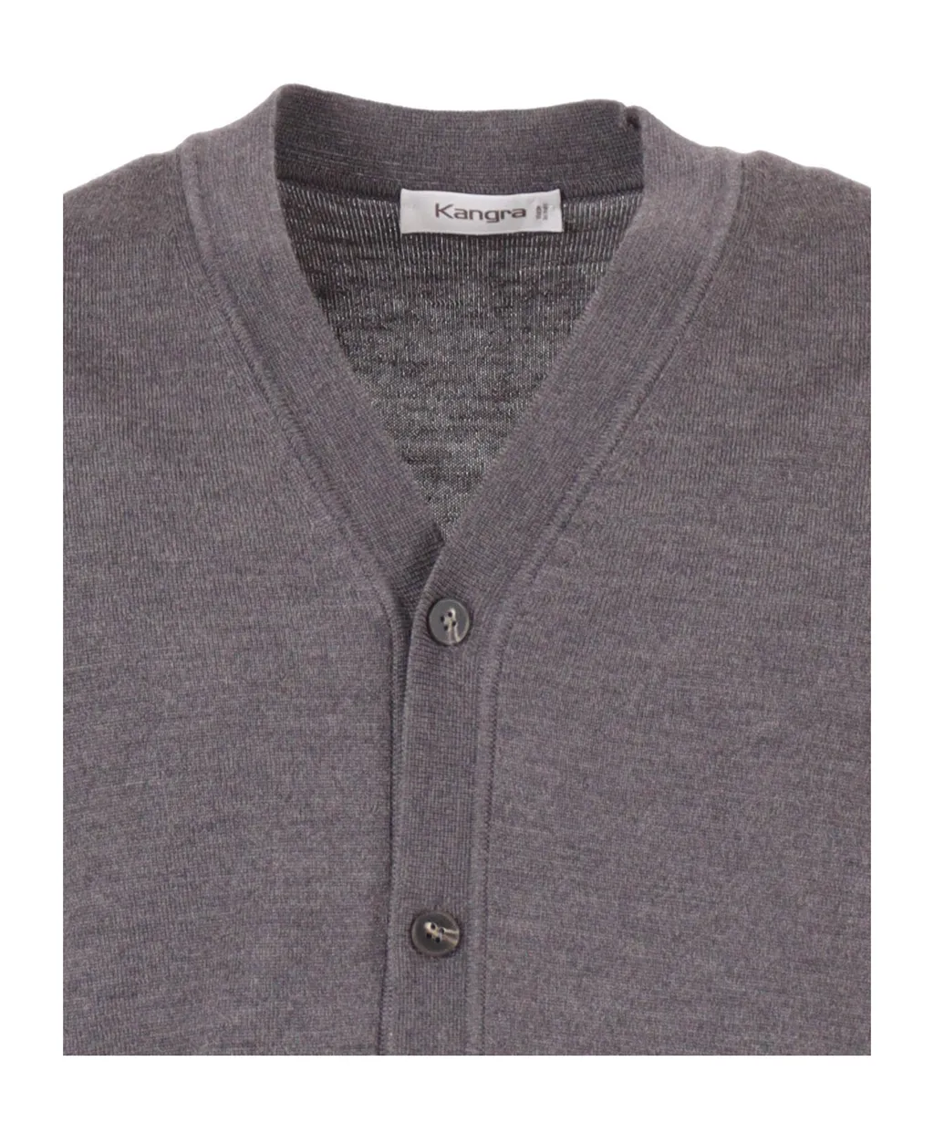 Kangra Button-Up Knitted Gilet