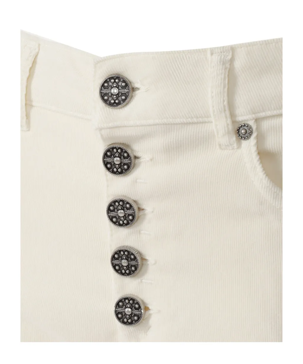 Dondup Logo-Patch Cropped Trousers