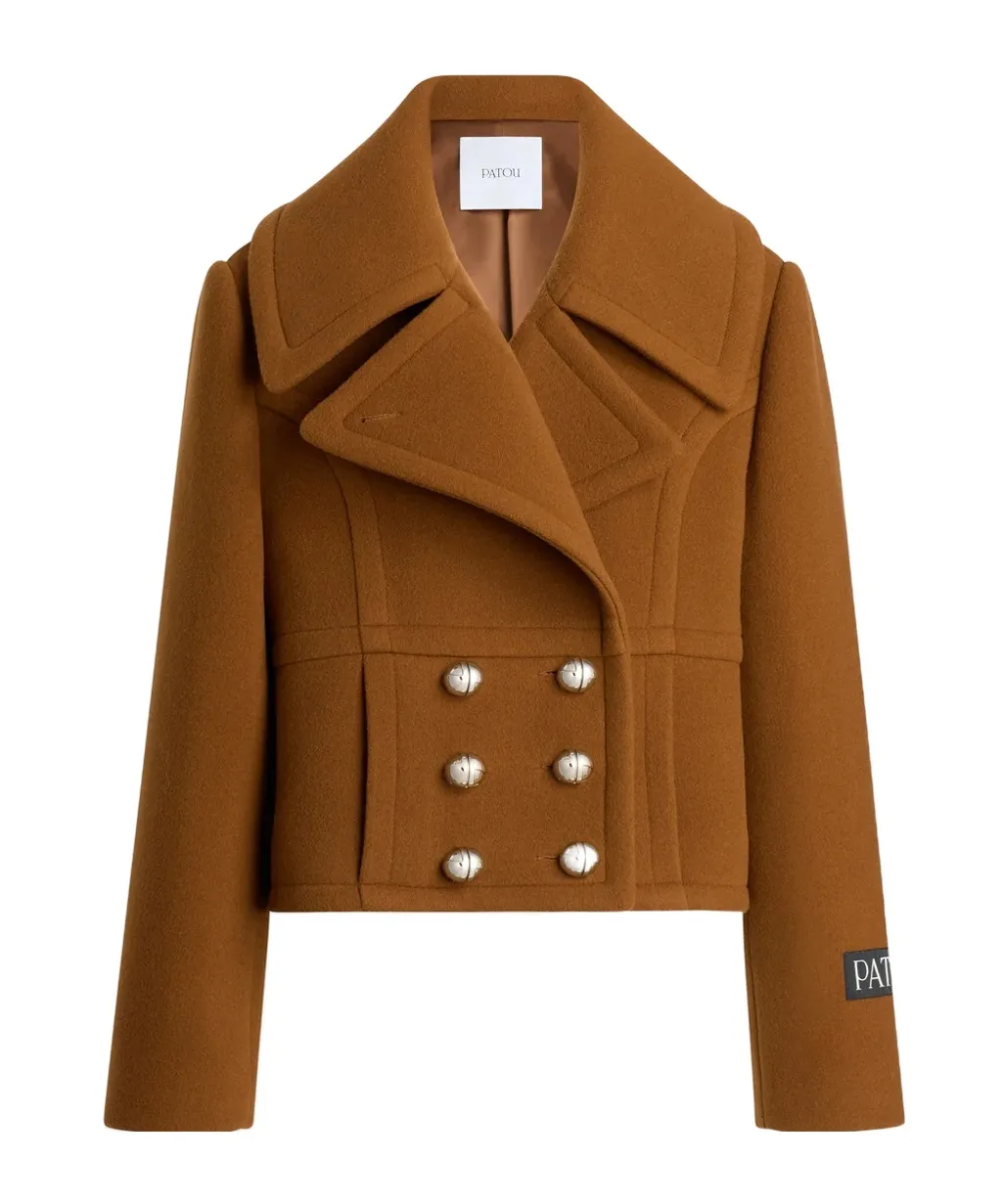 Double-Breasted Wool Jacket