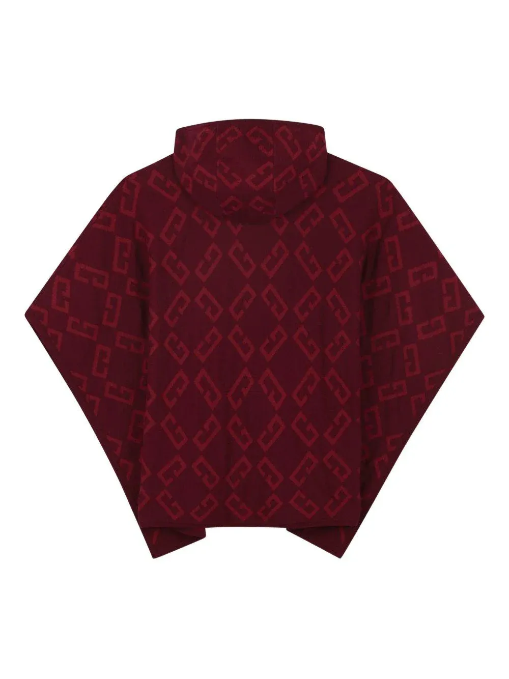 Givenchy Kids All-Over Logo Printed Hooded Poncho