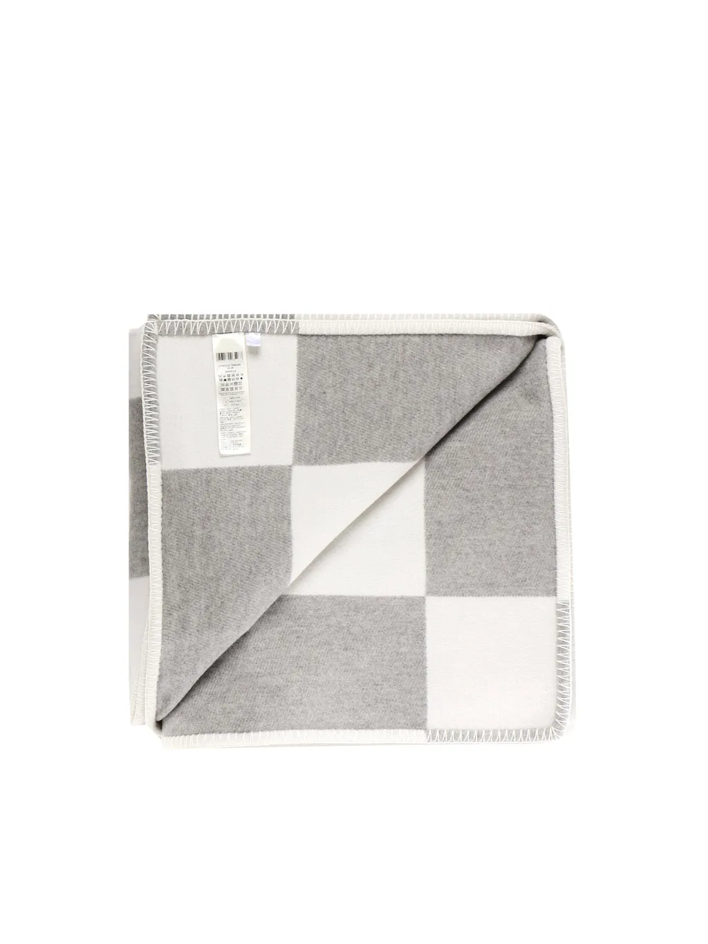 Eleventy Logo Wool-Cashmere Throw