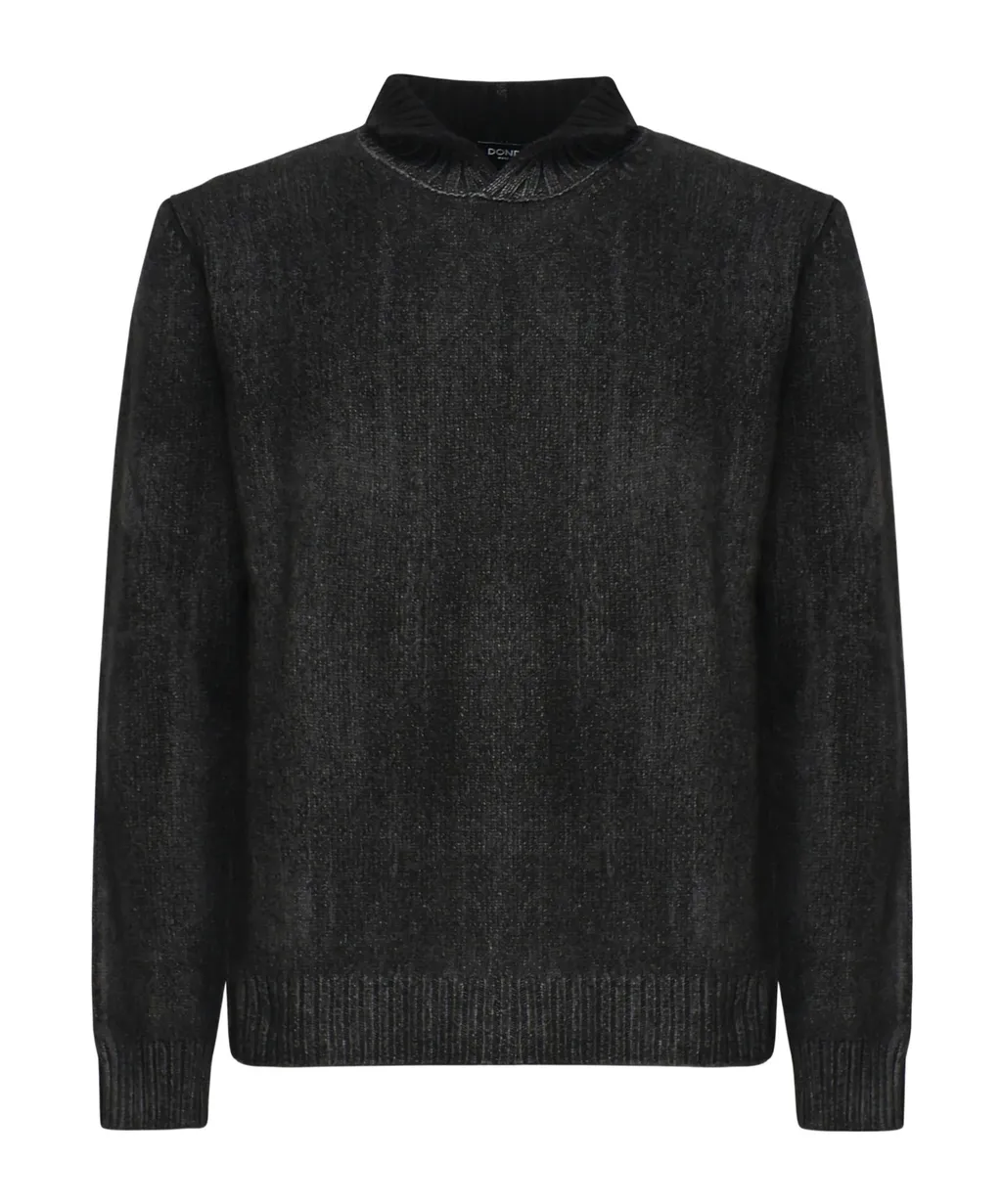 Dondup Open Neck Wool Sweater