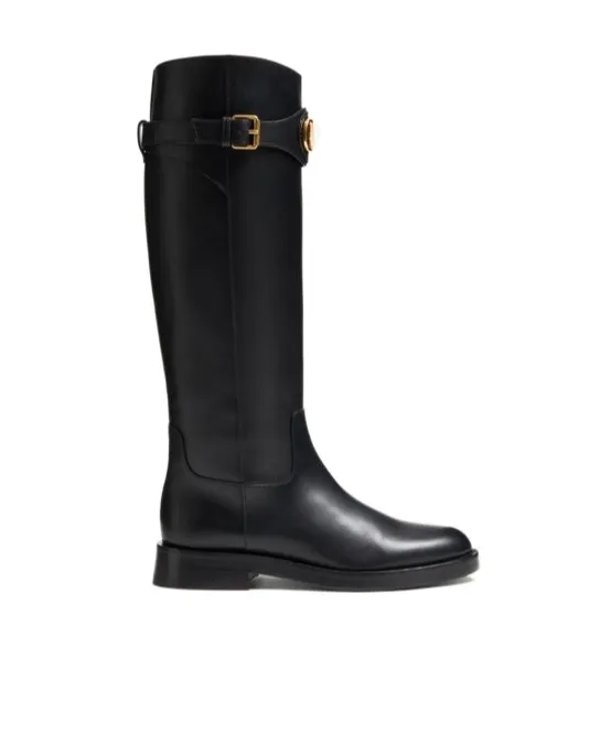 Vlogo Signature Calfskin Boot 30Mm