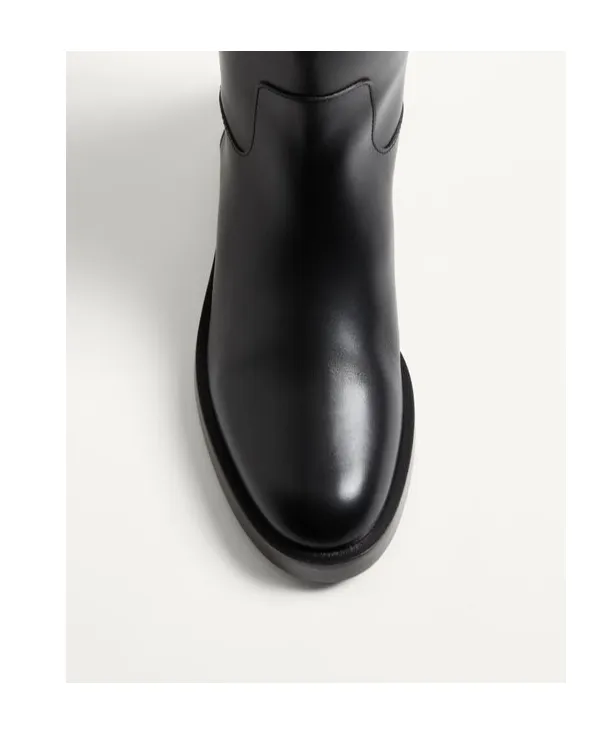 Vlogo Signature Calfskin Boot 30Mm