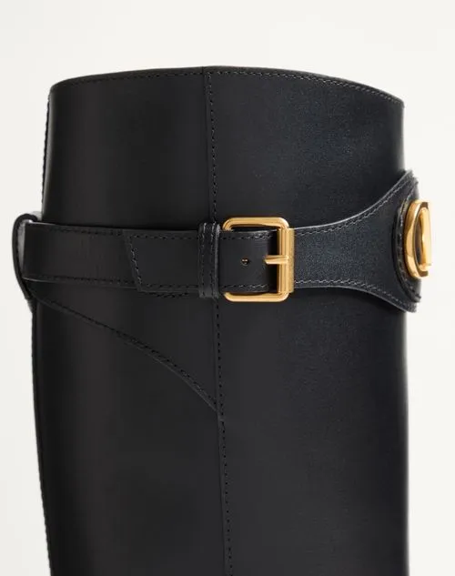 Vlogo Signature Calfskin Boot 30Mm