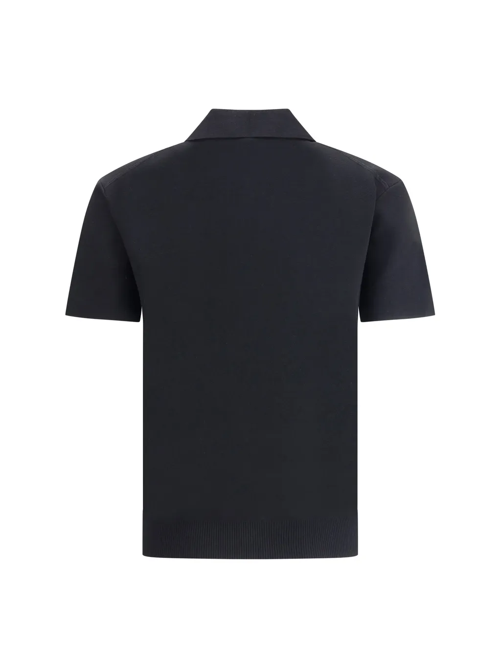 Teti Zip Ribbed Polo Top