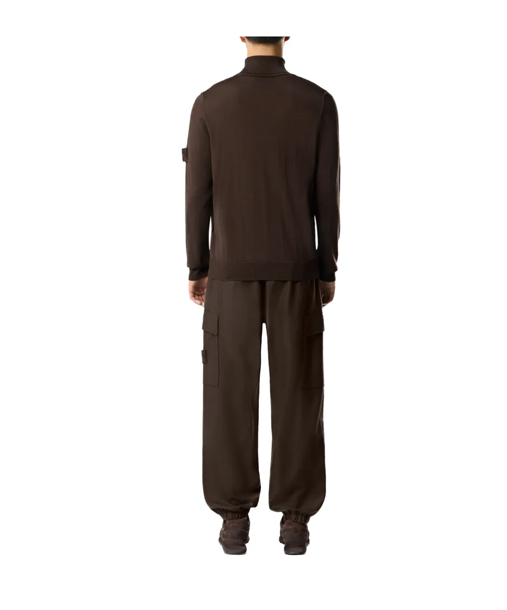 Loose-Fit Cargo Trousers With Elasticated Zipped Cuffs