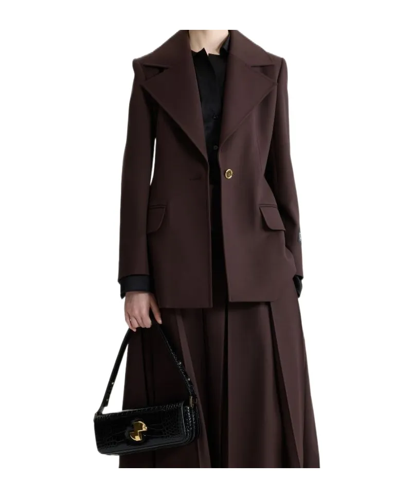Patou Collared Belted Coat