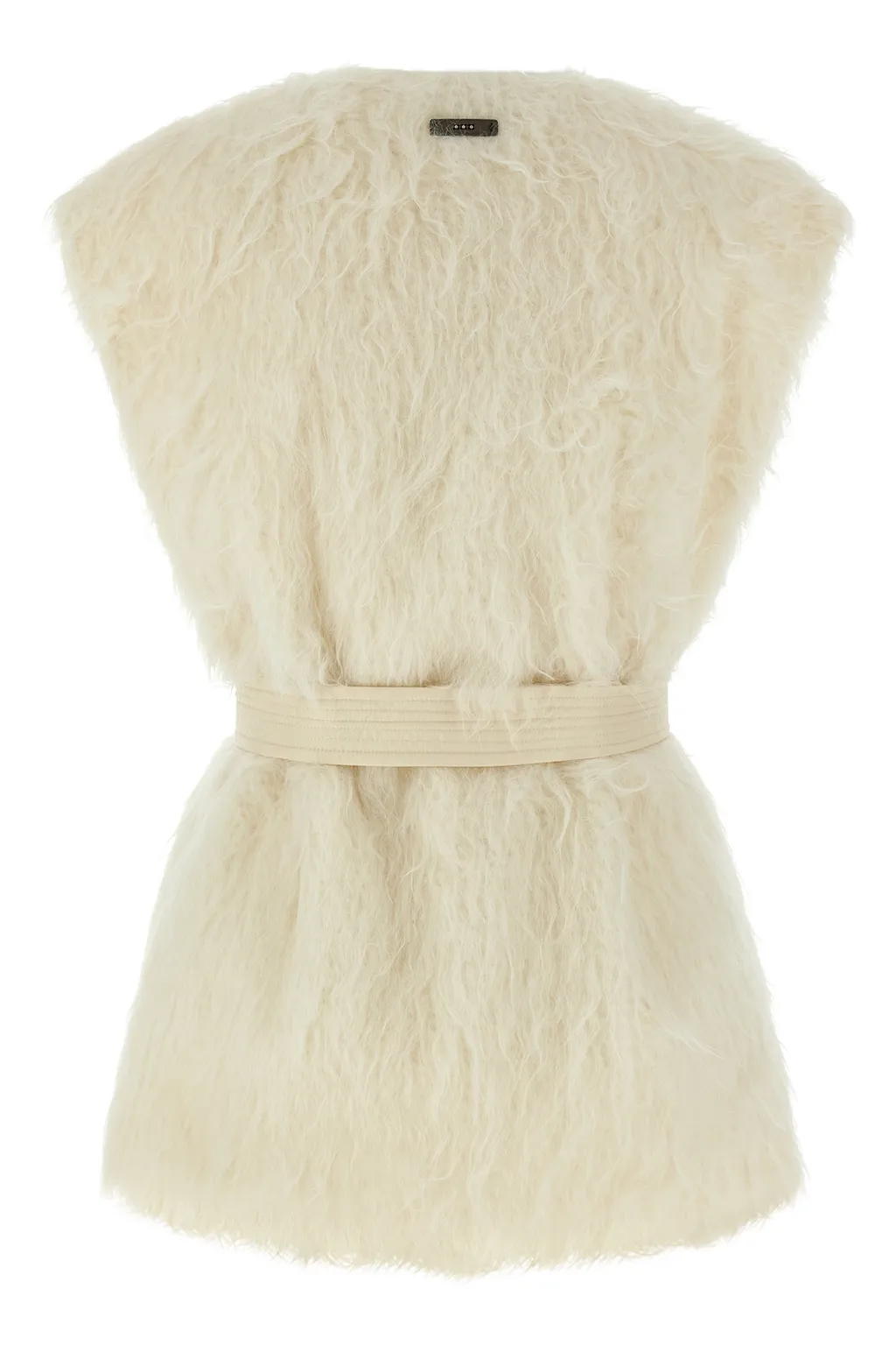 Peserico Tie-Waisted Fur Vest