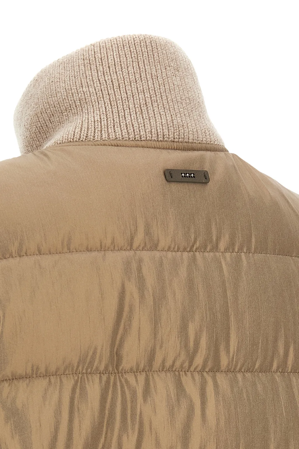 Peserico High-Neck Down Vest