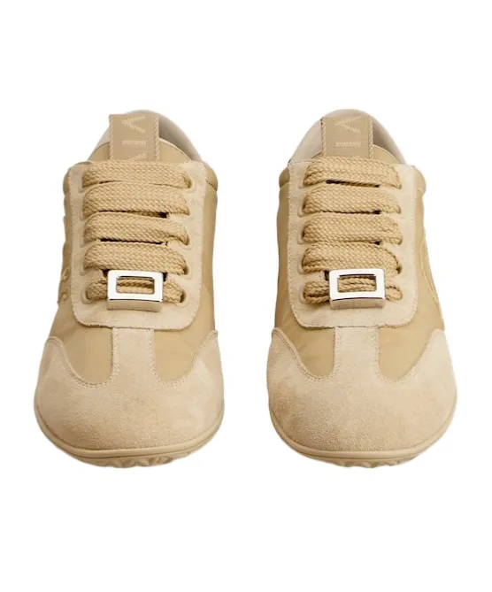 Viv Low Embroidered-Logo Sneakers