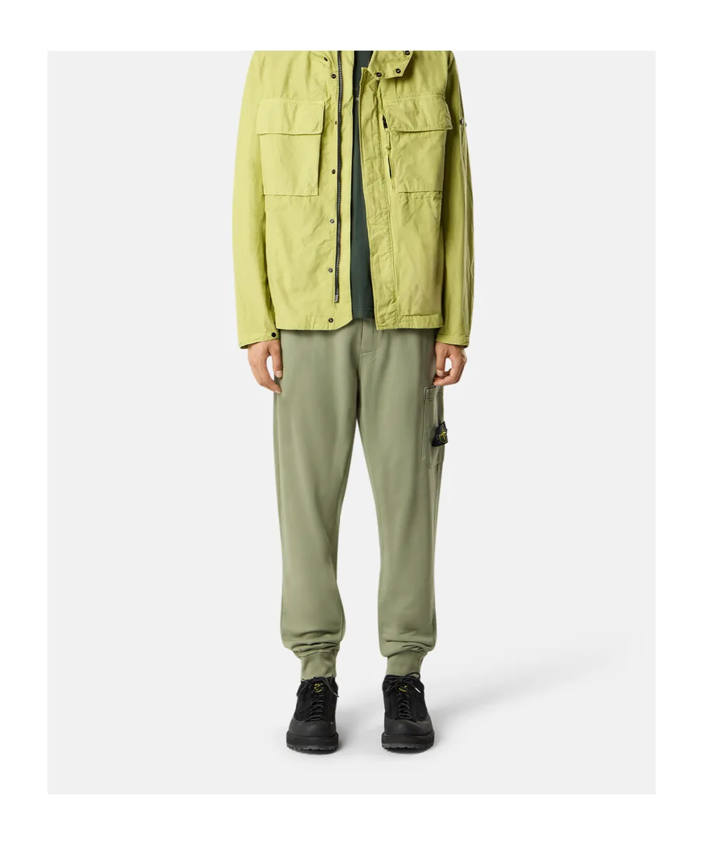 Patch-Pocket Cotton Track Pants