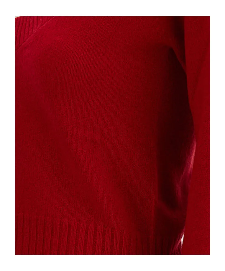 Scoop-Neck Cashmere Sweater