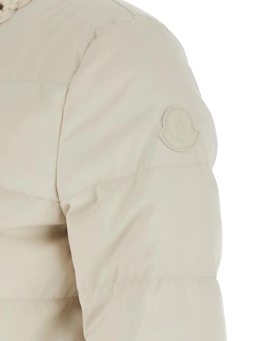 Braid-Trimmed Quilted Jacket