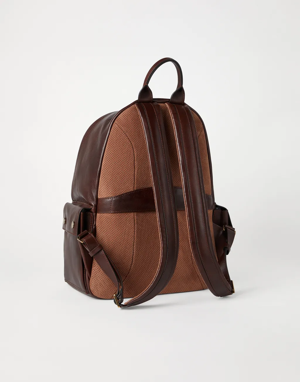 Brunello Cucinelli Zip-Up Travel Backpack