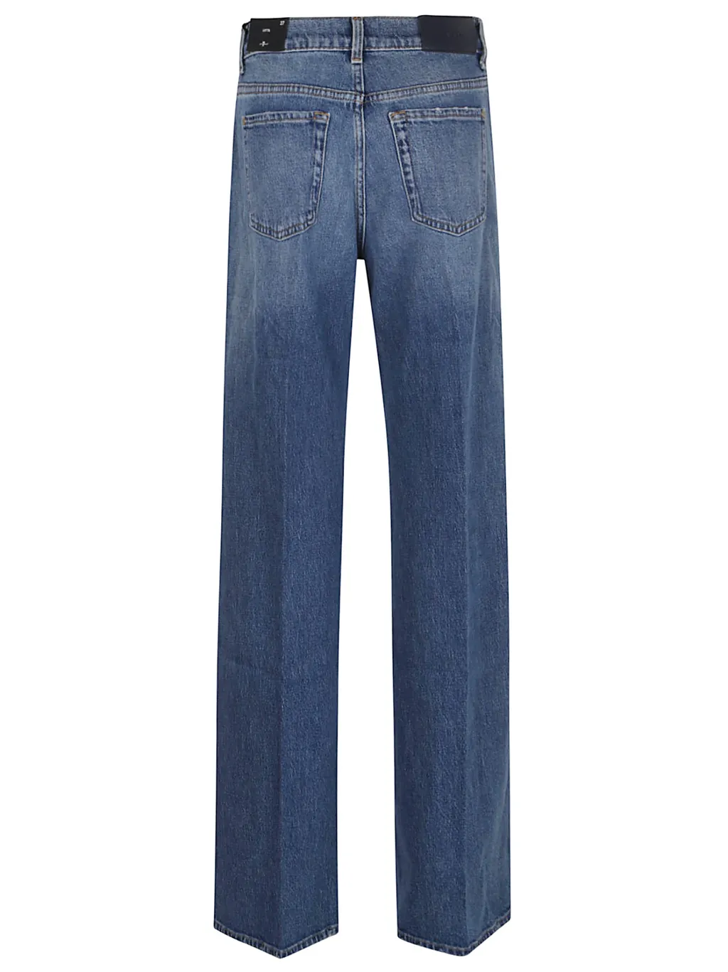 7 For All Mankind Flared Buttoned Jeans