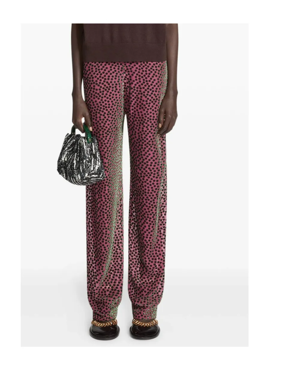 Elasticated Polka-Dot Trousers