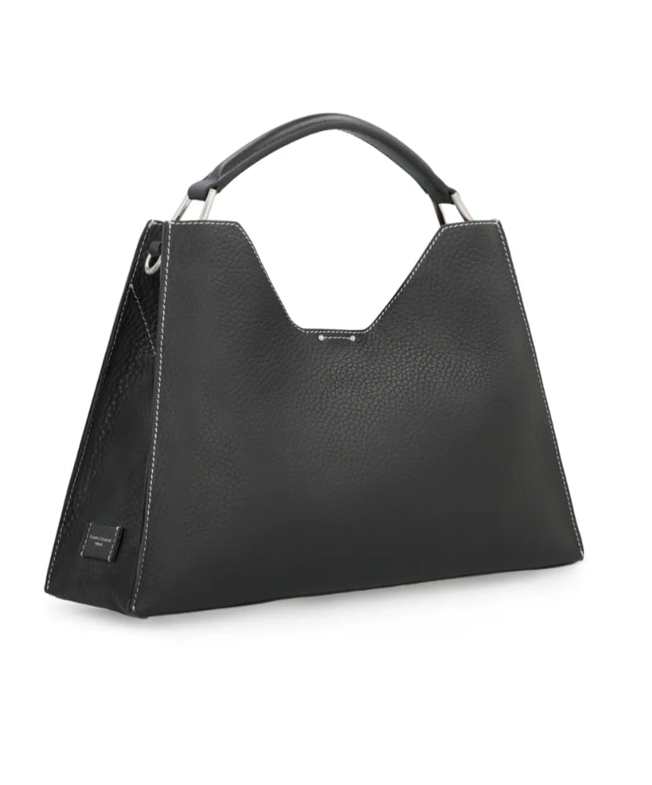 Aurora Leather Top-Handle Tote Bag