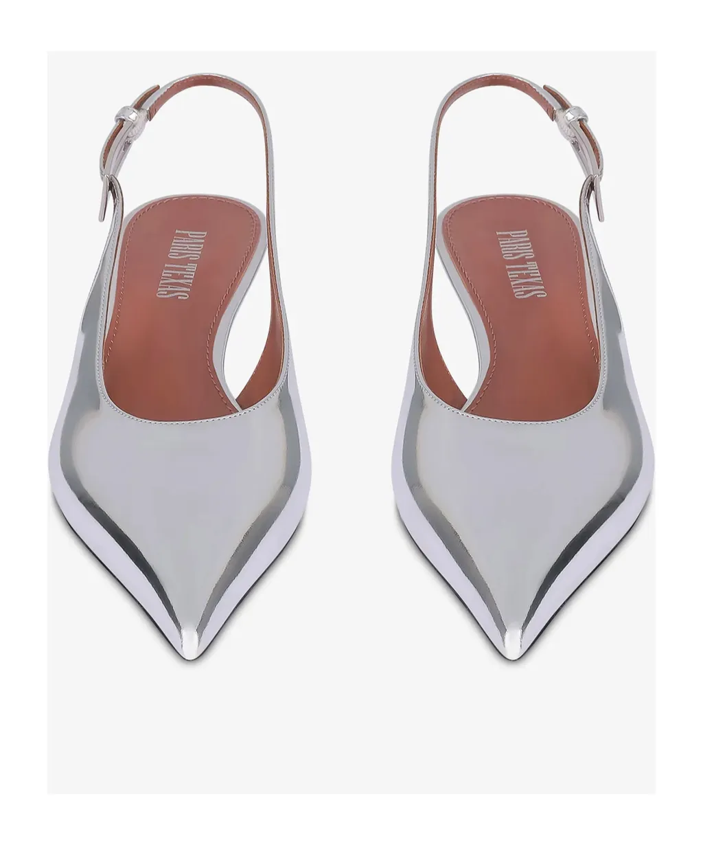 35Mm Slingback Pointed-Toe Pumps