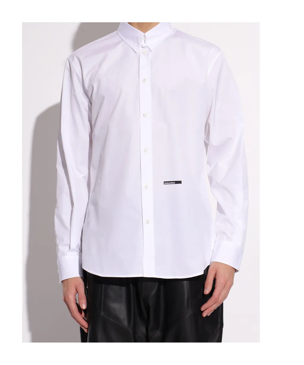 Dsquared2 Logo Printed Buttoned Shirt