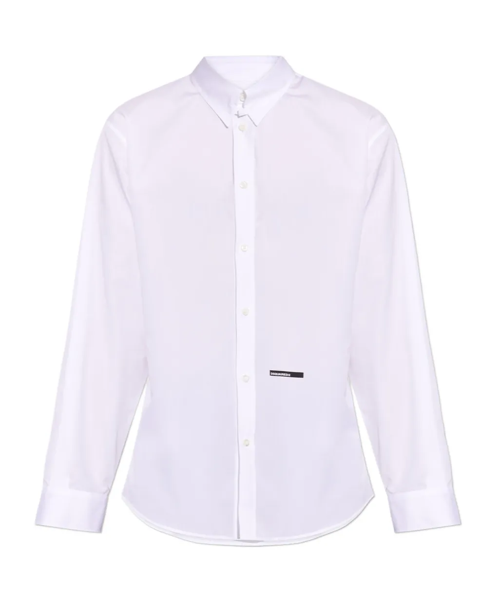 Dsquared2 Logo Printed Buttoned Shirt