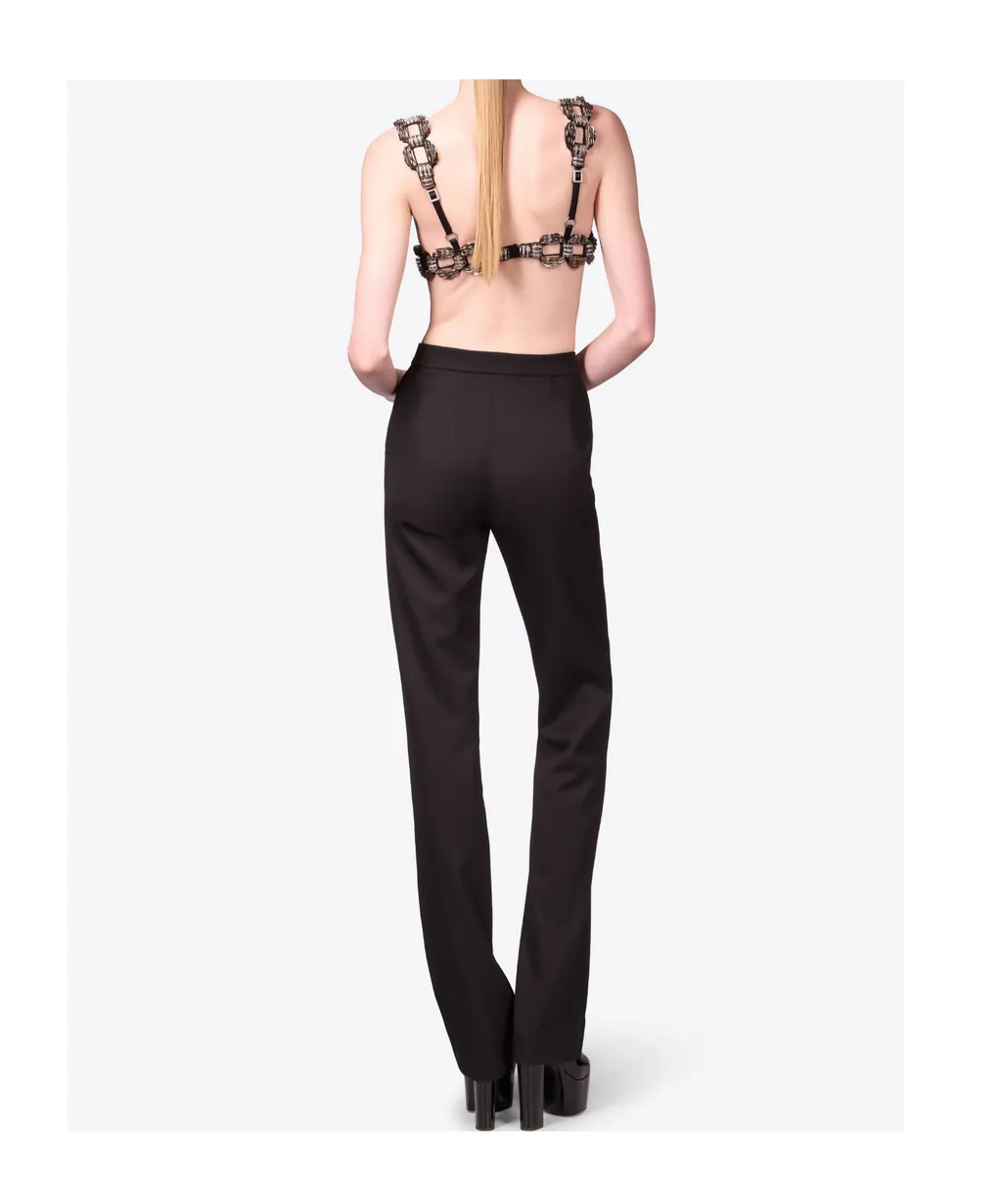 Straight-Leg Casual Pants