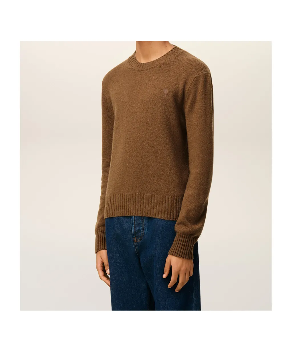 Ami De Coeur Cashmere Crewneck Sweater