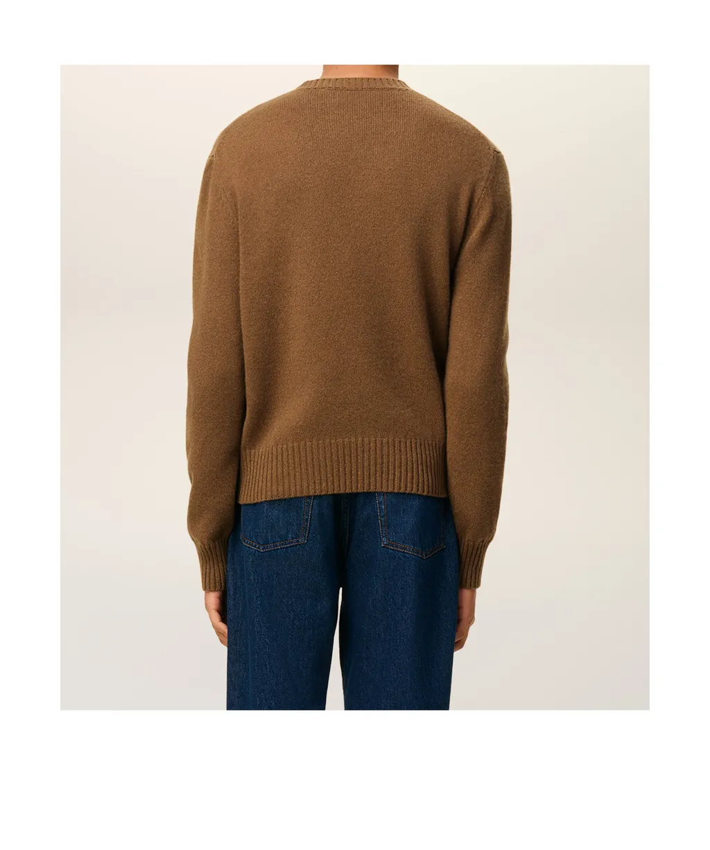 Ami De Coeur Cashmere Crewneck Sweater
