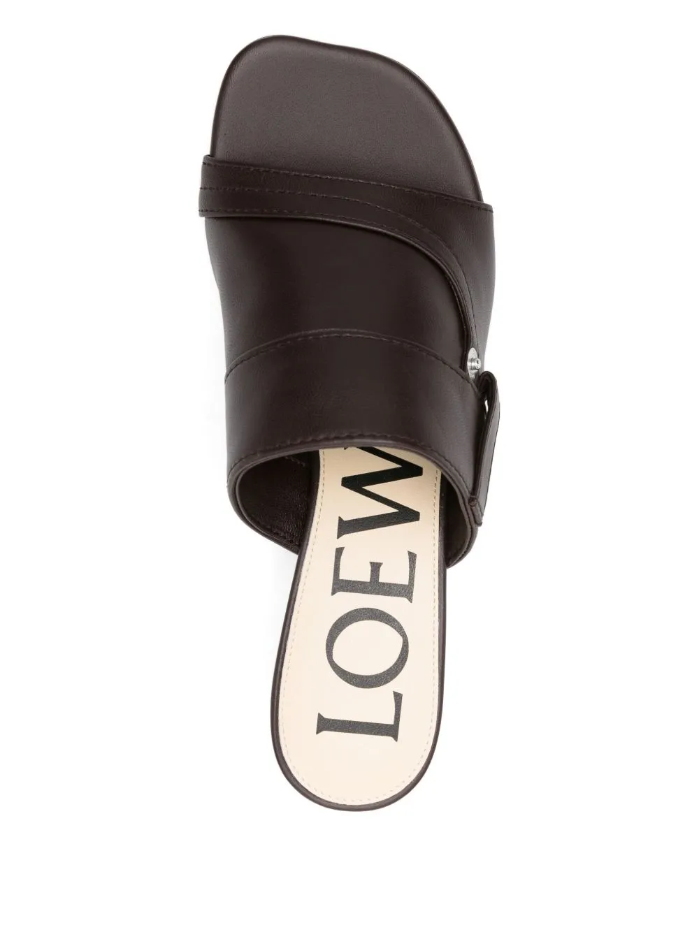 45Mm Toy Leather-Band Sculpted-Heel Sandals