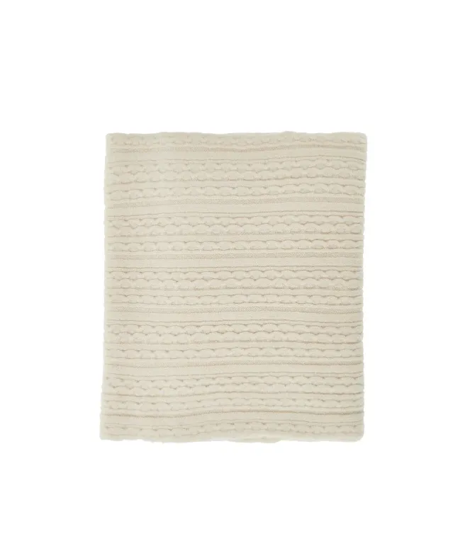 Mm6 Maison Margiela Numeric Patch Ribbed Scarf