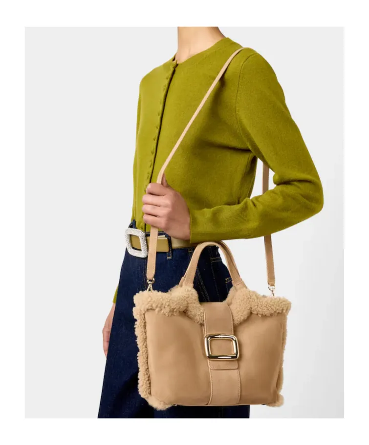 Roger Vivier Logo-Engraved Tote Bag