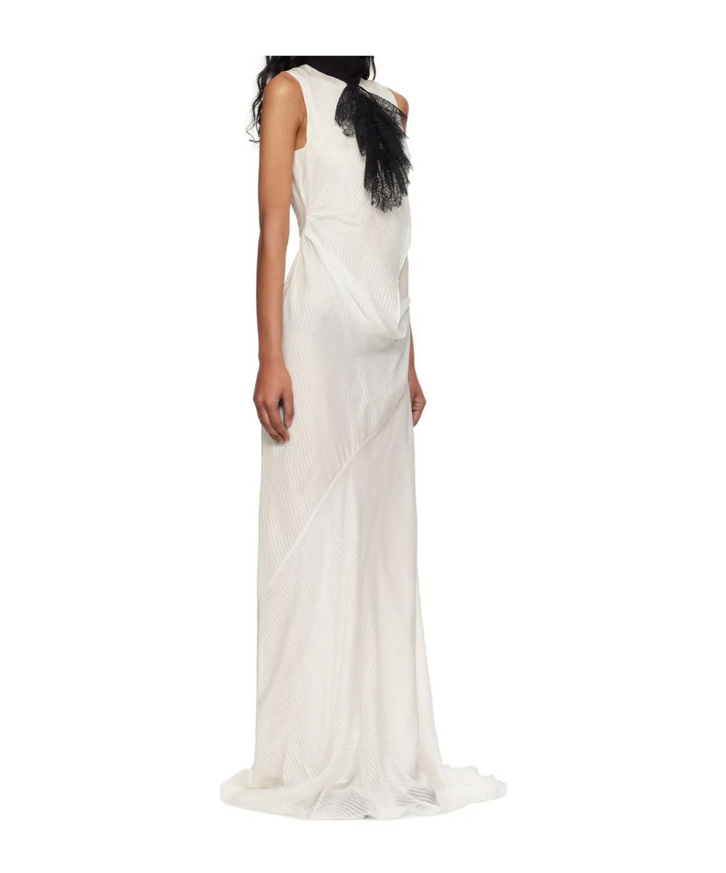 Leah Long Asymmetric Sleeveless Dress