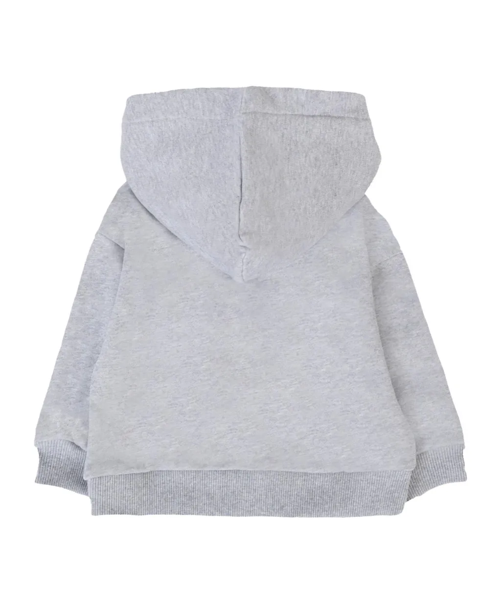 Teddy-Print Hoodie