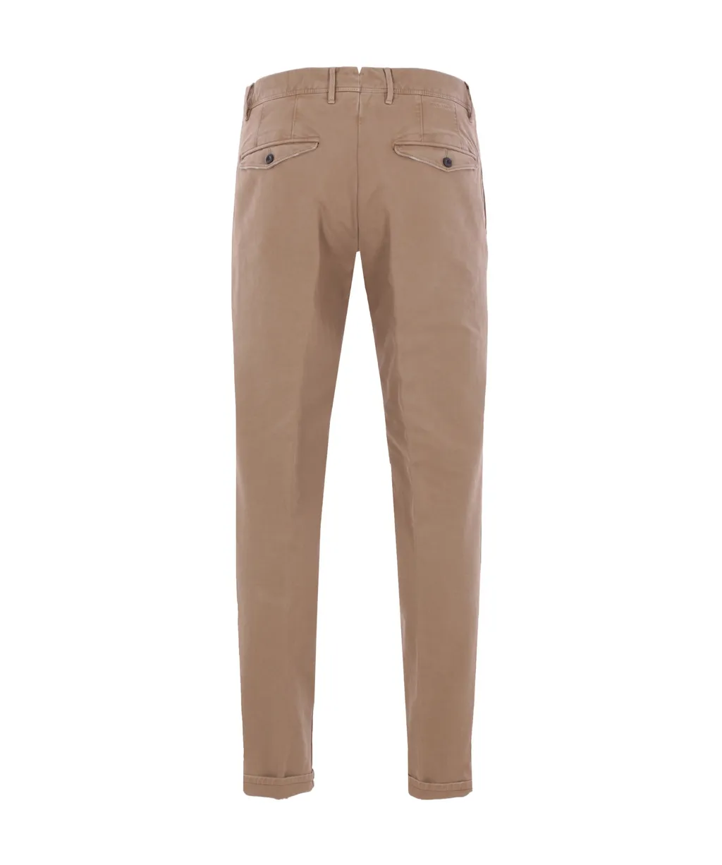 Incotex Tapered Fit Pleated Pants