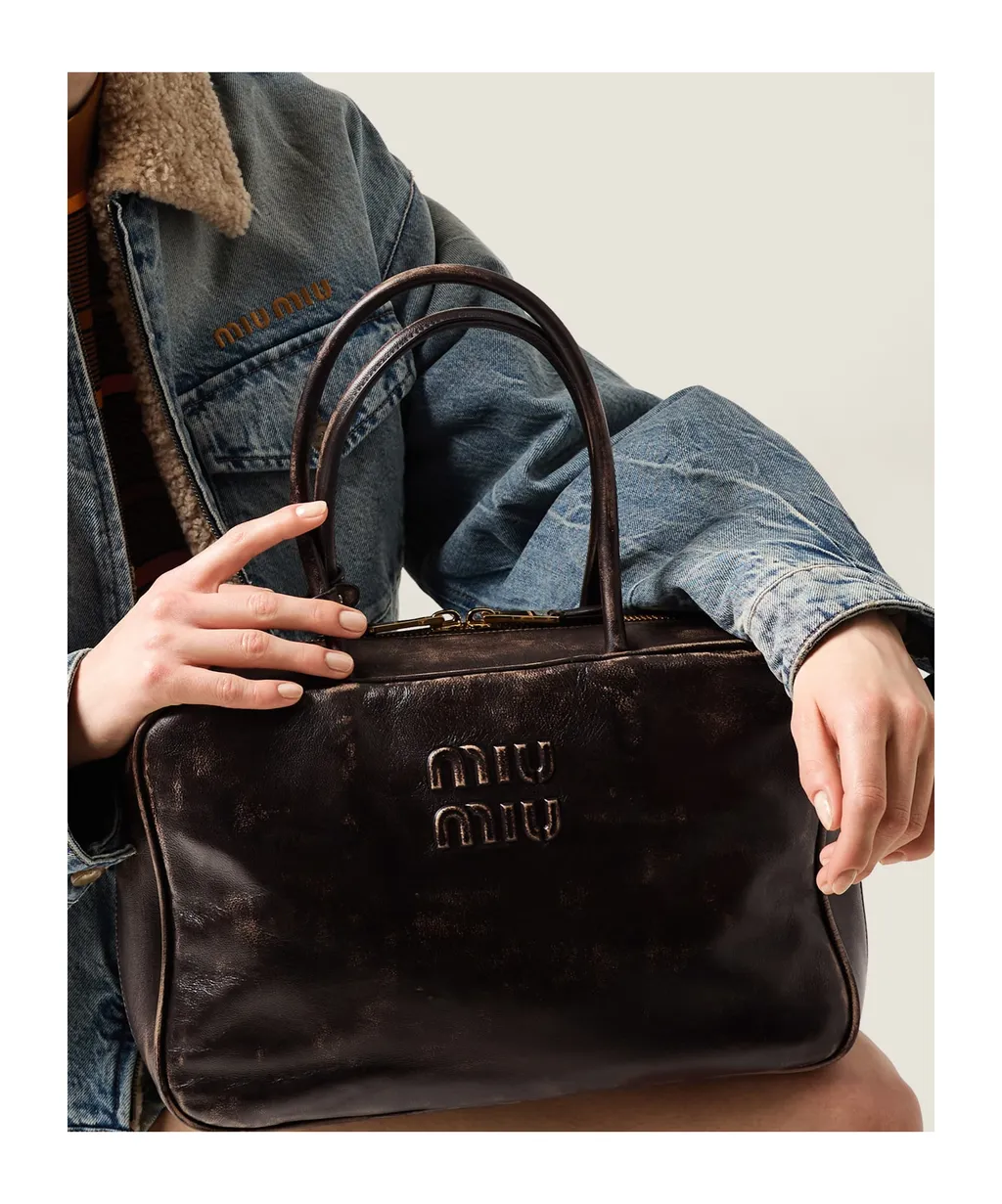 Beau Nappa Leather Bag