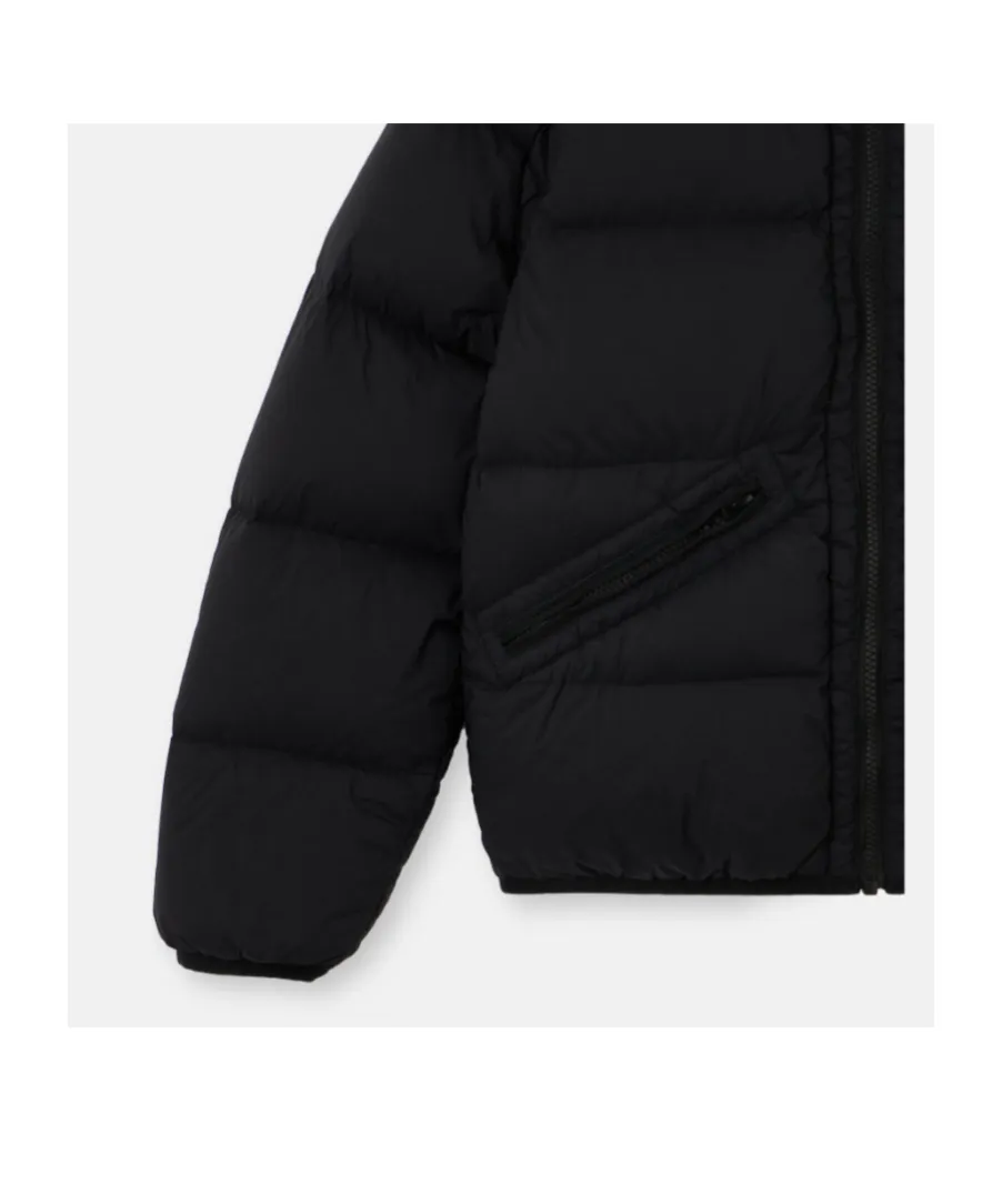 Down Jacket With Anti-Drop And Zip Pockets