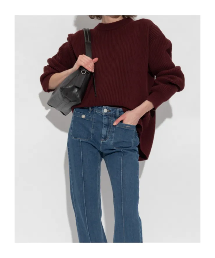 Ribbed Wool Sweater