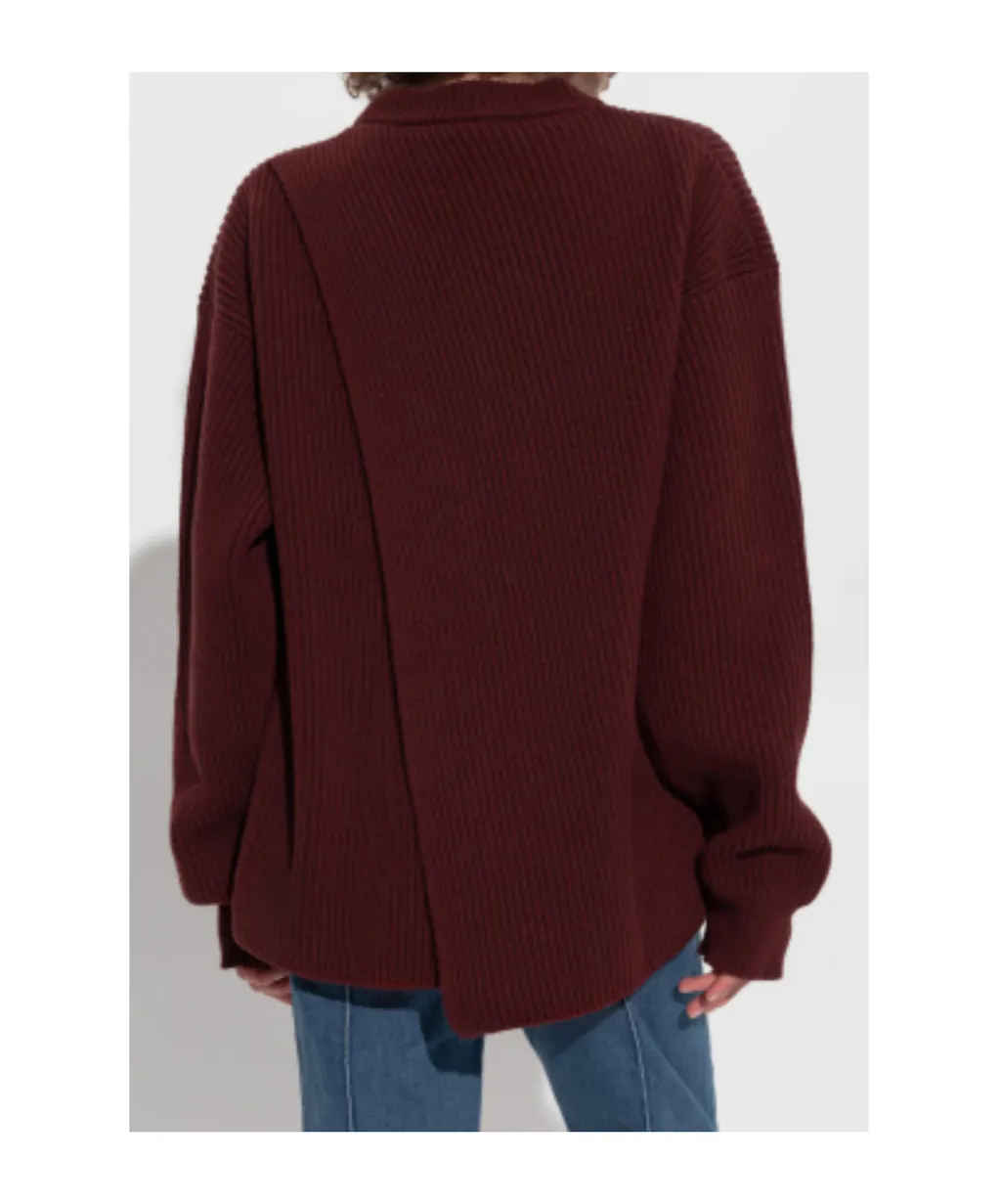 Ribbed Wool Sweater