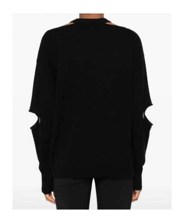 Federica Tosi Cut-Out Ribbed Knitwear