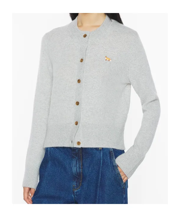 Baby Fox Patch Cardigan