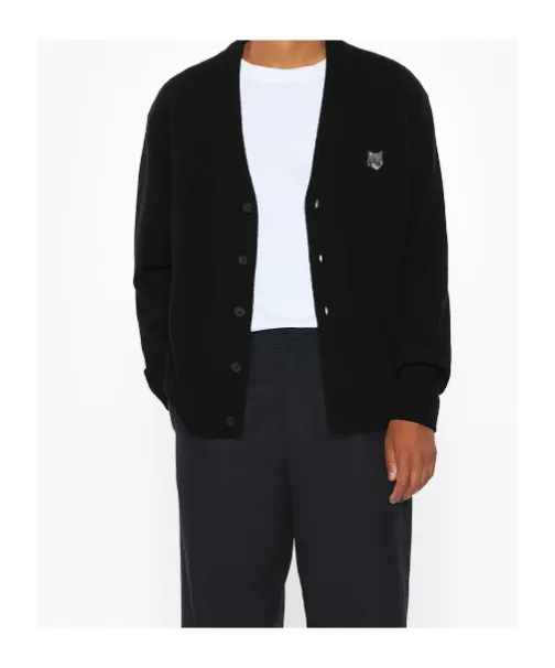 Maison Kitsuné Fox Head Comfort Cardigan