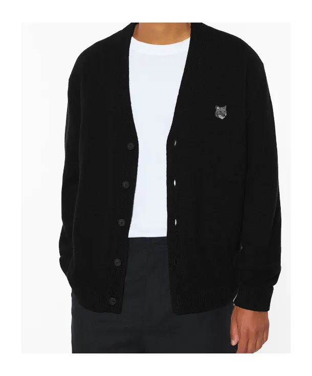 Maison Kitsuné Fox Head Comfort Cardigan