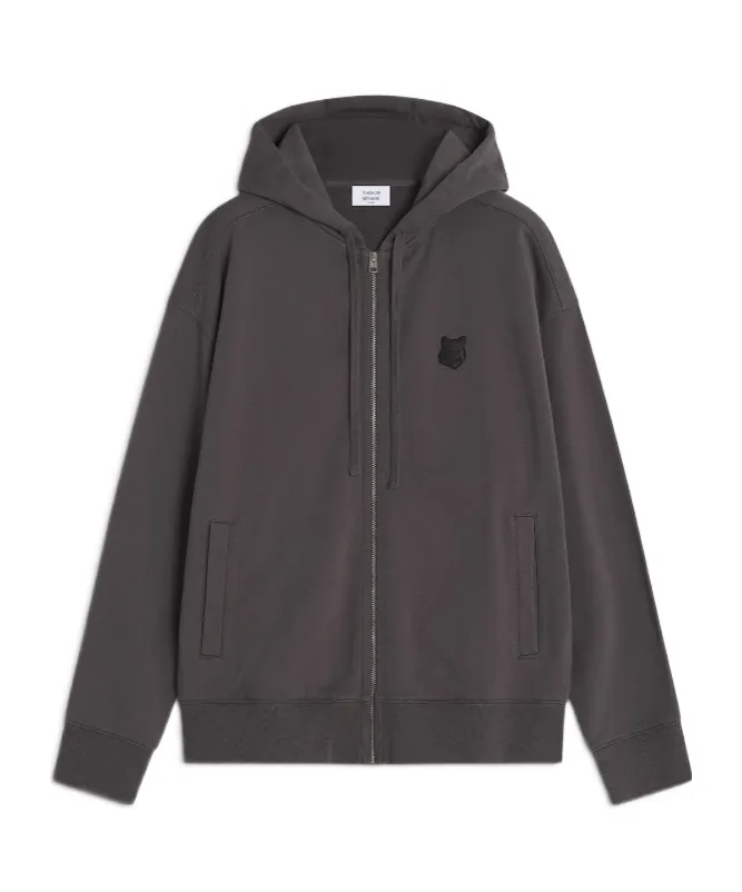 Maison Kitsuné Fox Head Zipped Oversized Hoodie