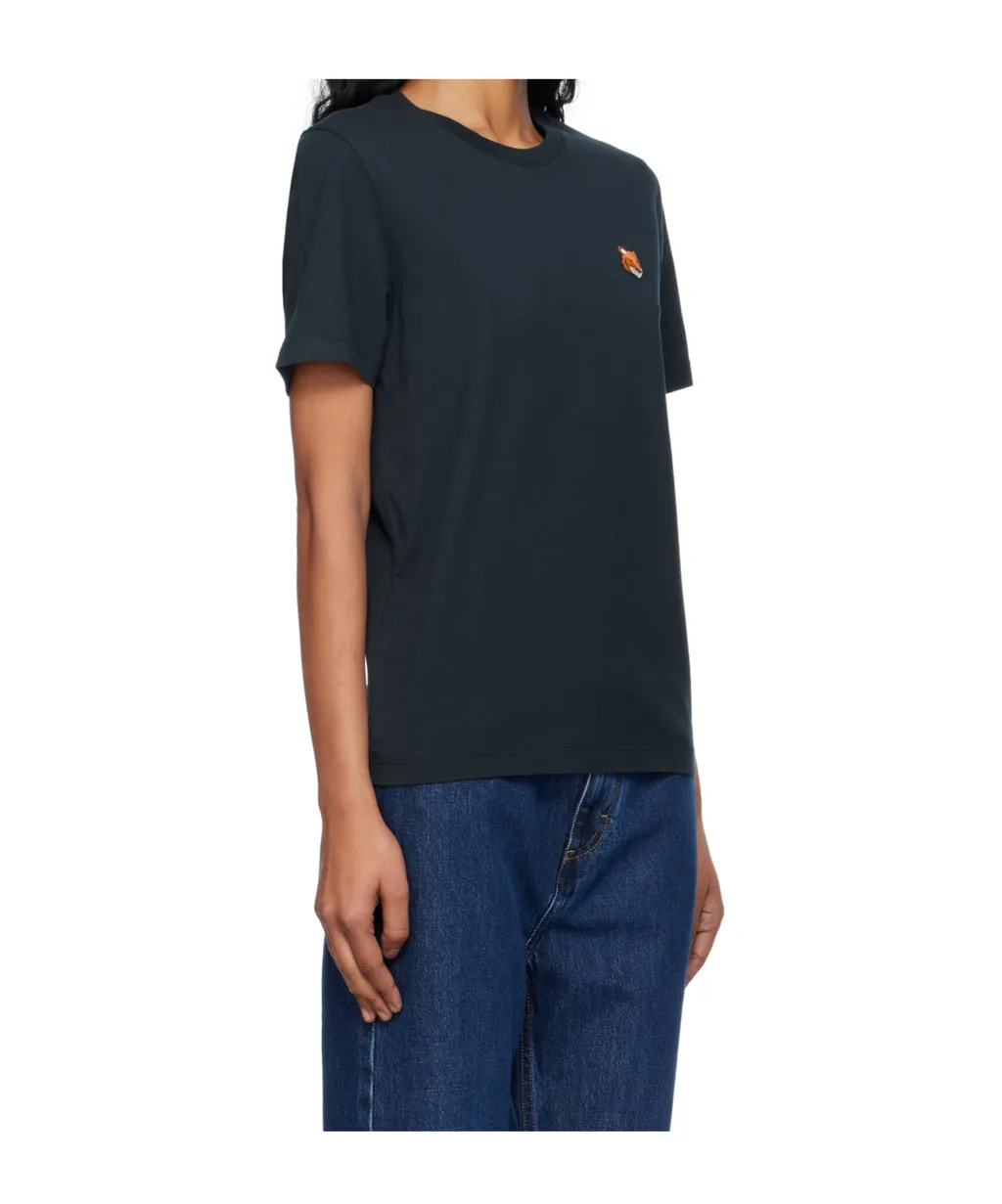 Maison Kitsun Fox Head Regular Tee-Shirt