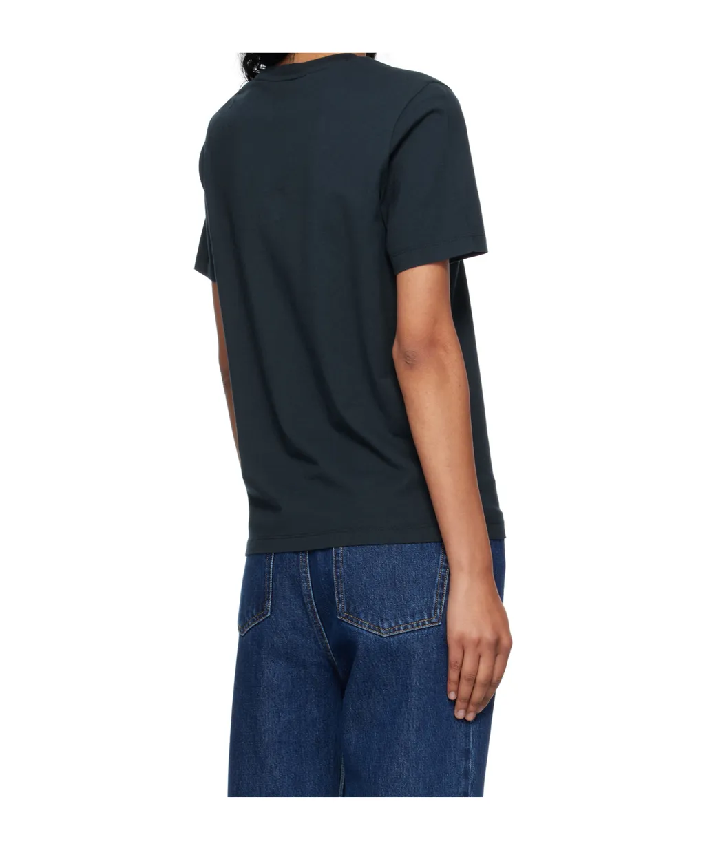 Maison Kitsun Fox Head Regular Tee-Shirt