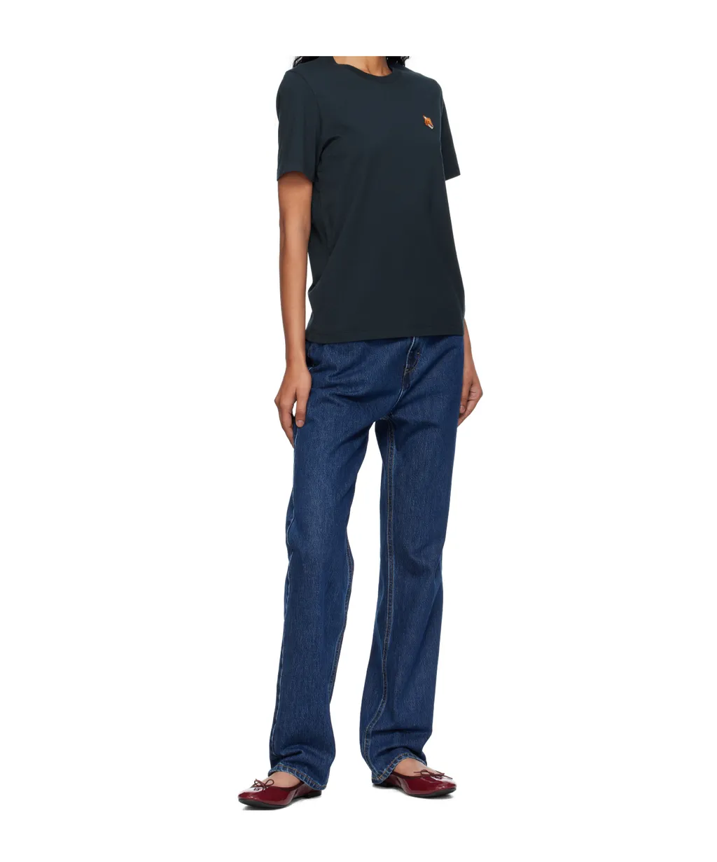 Maison Kitsun Fox Head Regular Tee-Shirt